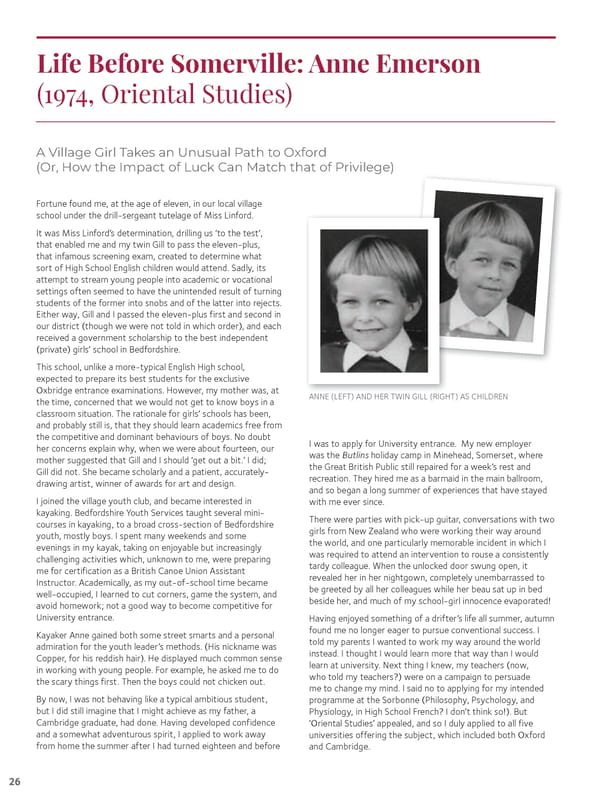 Somerville College Report | 2023-2024 - Page 26